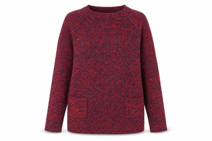 Womens UK Size S Gap Red Pullover Jumper