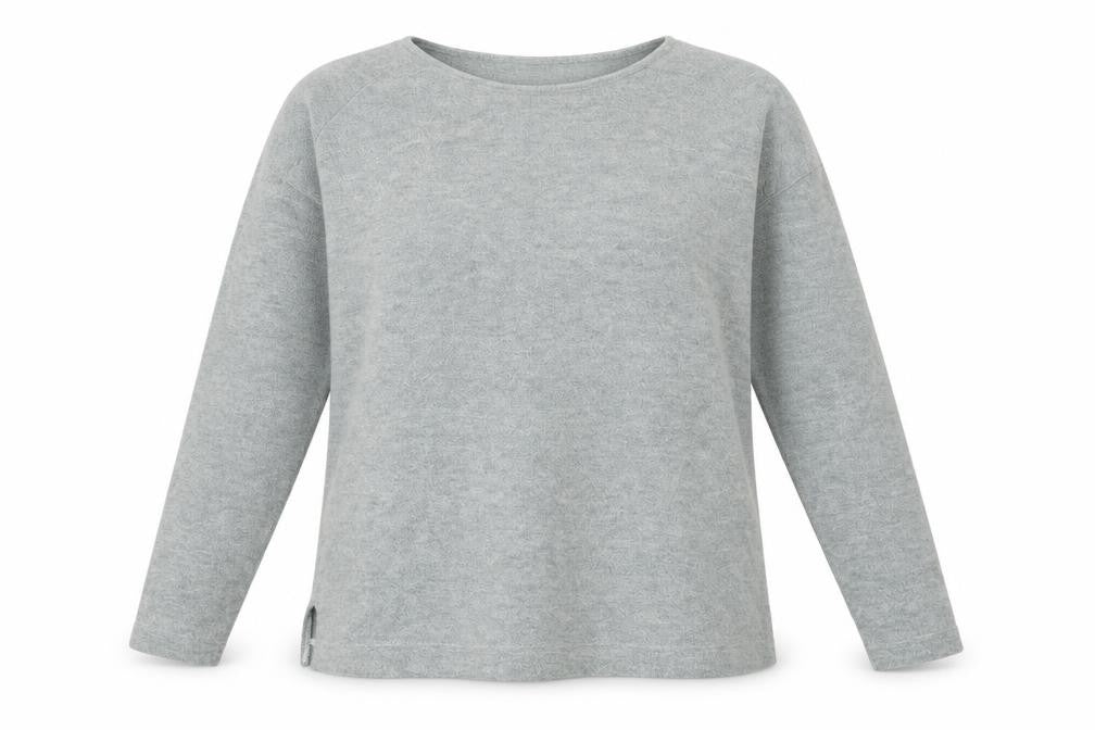 Womens UK Size One Size Topshop Grey Pullover Jumper
