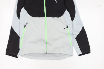 Mens UK Size S PUMA Grey Full Zip Hoodie