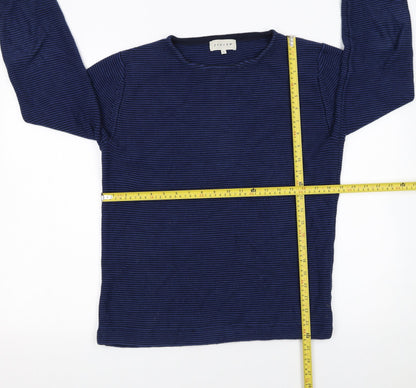 Mens UK Size S Jigsaw Blue Pullover Jumper