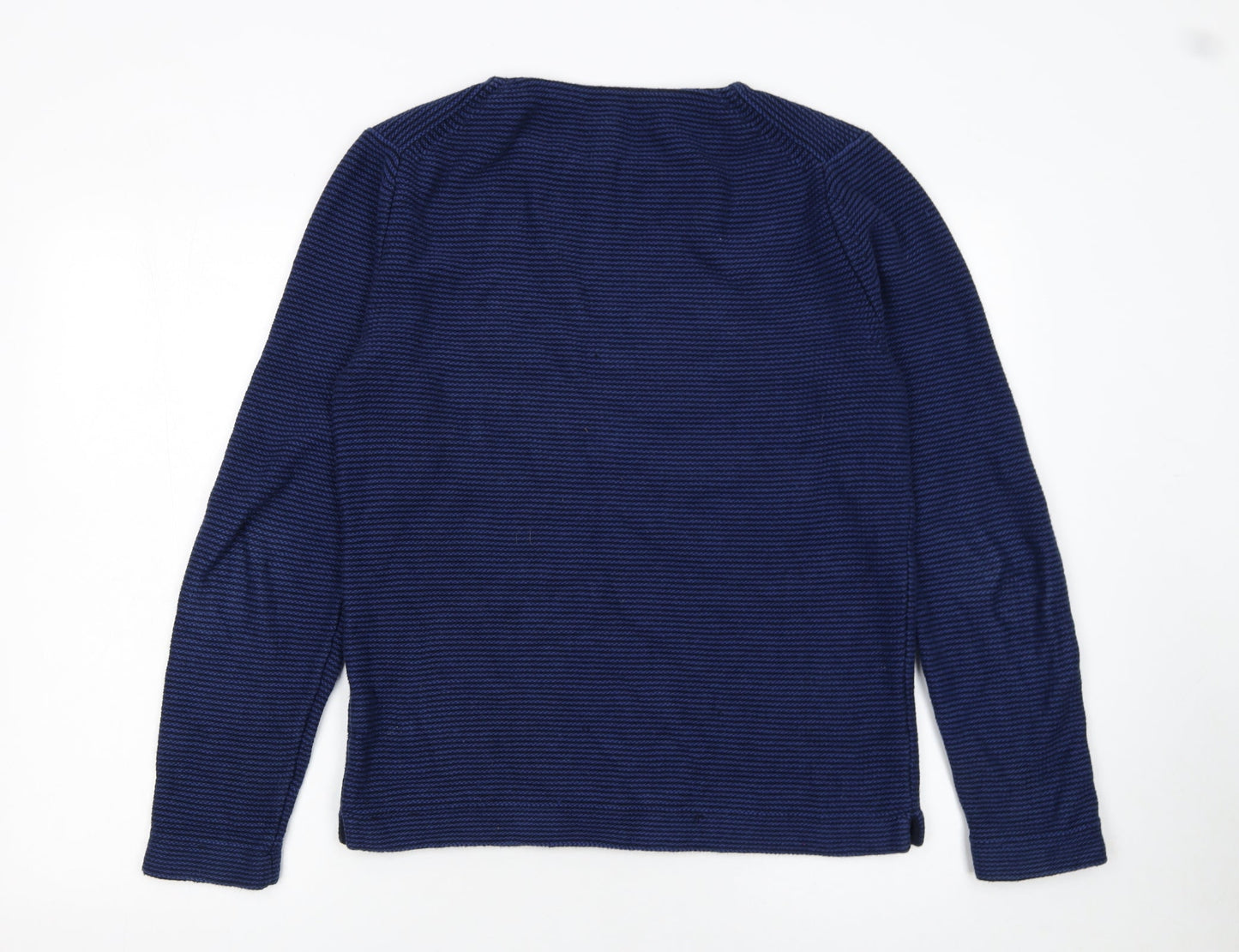 Mens UK Size S Jigsaw Blue Pullover Jumper