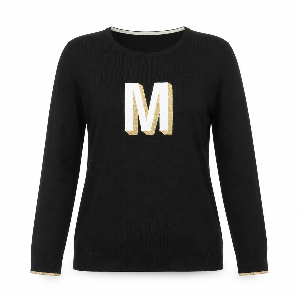 Womens UK Size S Oliver Bonas Black Pullover Jumper