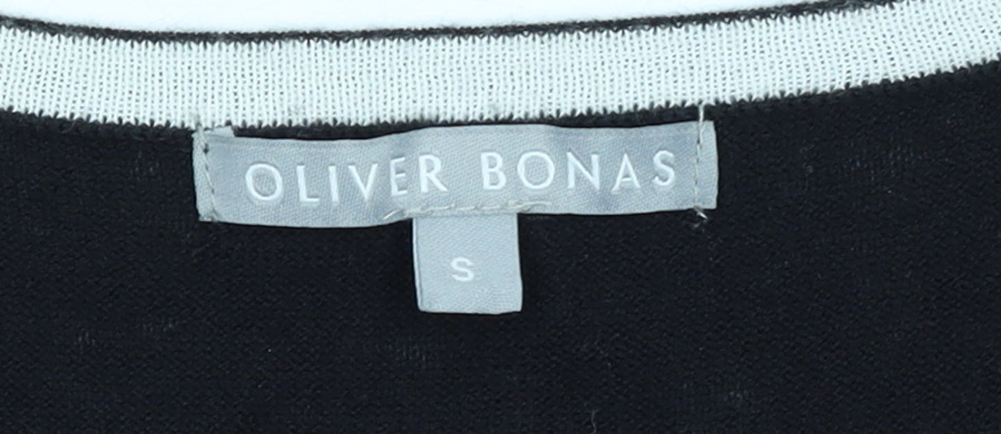 Womens UK Size S Oliver Bonas Black Pullover Jumper
