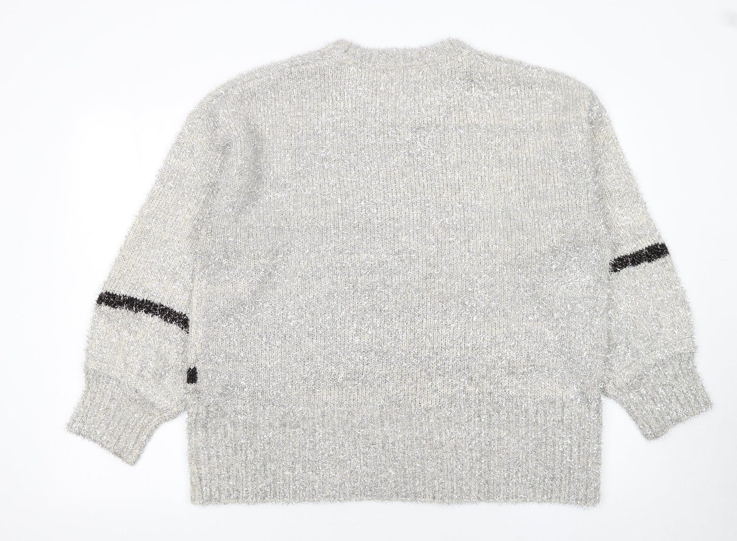 Womens UK Size L NEXT Grey Pullover Jumper