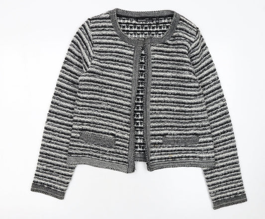 Womens UK Size 12 Berretti Grey Cardigan Jumper