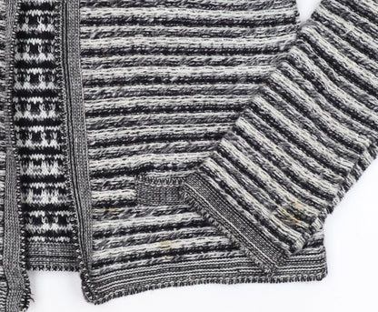 Womens UK Size 12 Berretti Grey Cardigan Jumper