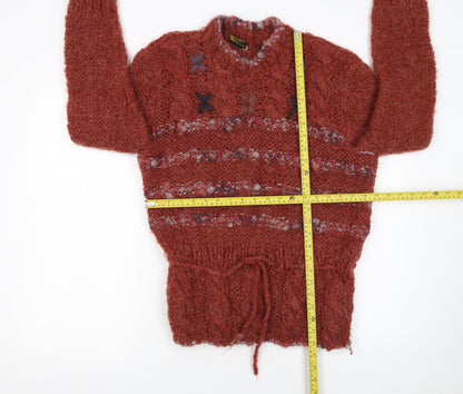 Womens UK Size M Duvin Brown Pullover Jumper