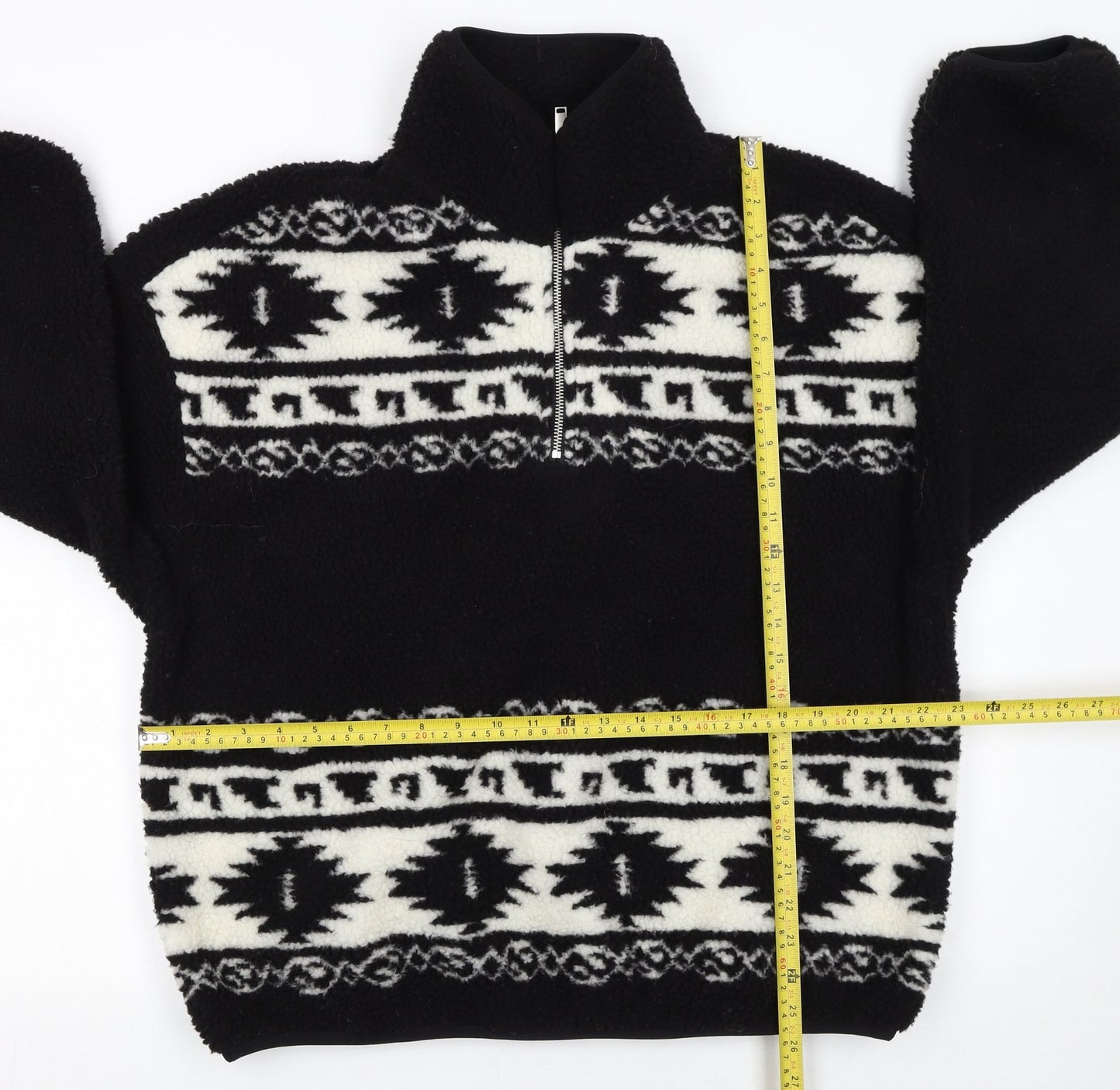 Womens UK Size S H&M Black Pullover Sweatshirt