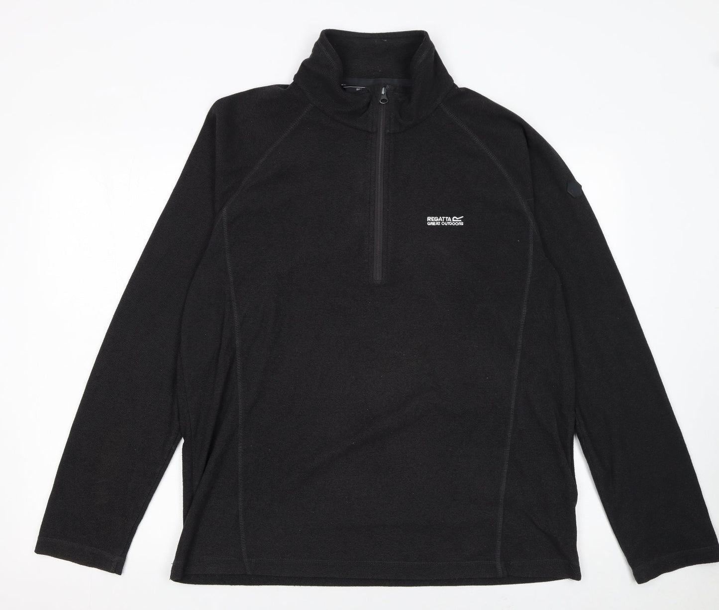 Mens UK Size L Regatta Black Pullover Sweatshirt