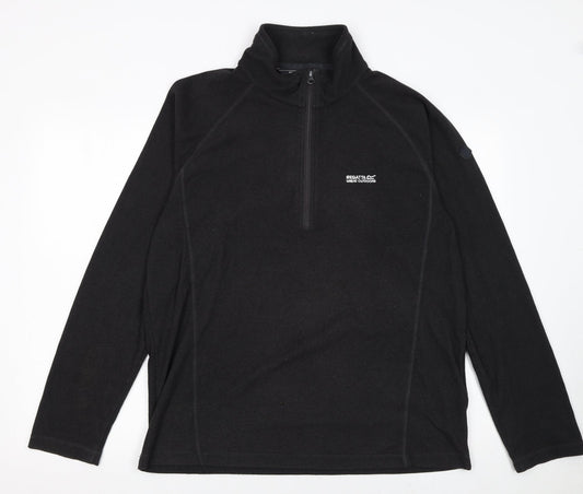 Mens UK Size L Regatta Black Pullover Sweatshirt