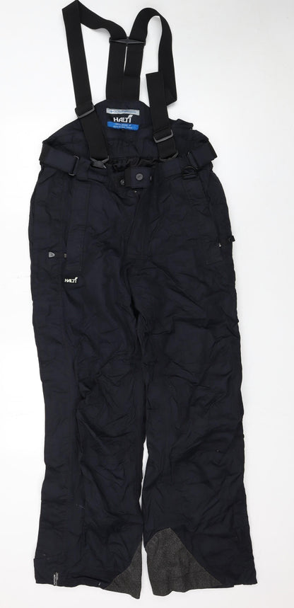 Mens UK Size L Halti Regular Fit Snow Pants Black Trousers