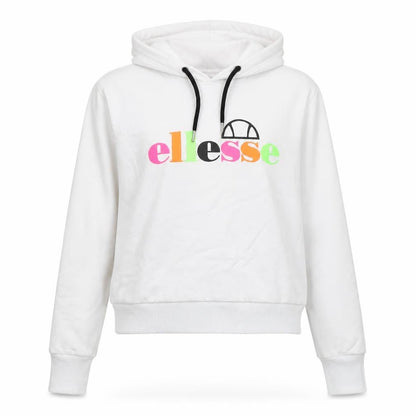 Womens UK Size 10 ellesse White Pullover Hoodie