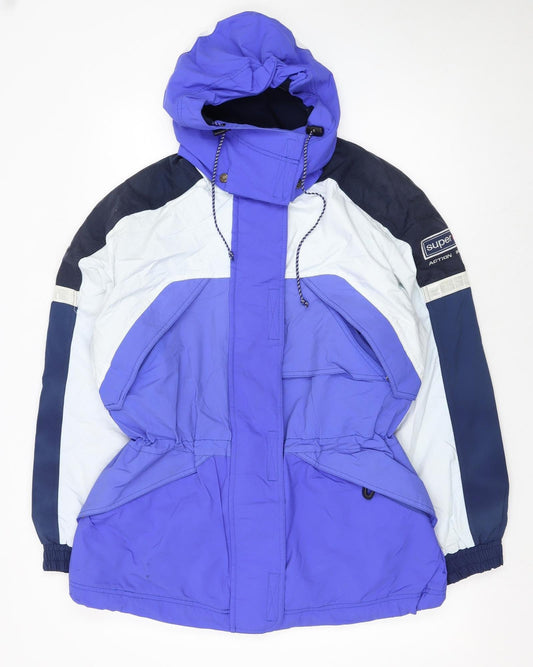 Womens UK Size 12 Super A by Torstai Blue Parka Coat