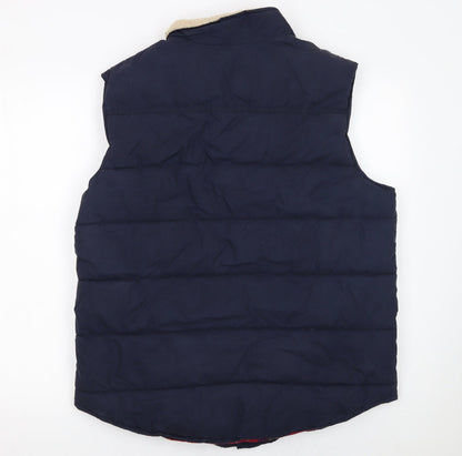 Mens UK Size L White Stuff Blue Bodywarmer