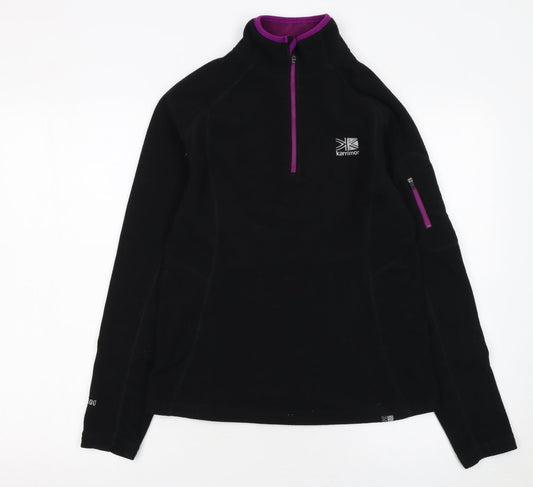 Womens UK Size 10 Karrimor Black Pullover Sweatshirt