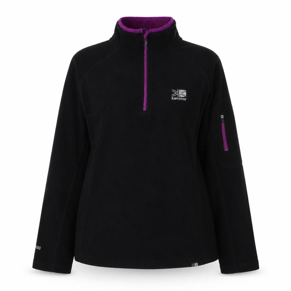 Womens UK Size 10 Karrimor Black Pullover Sweatshirt