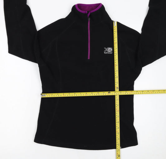 Womens UK Size 10 Karrimor Black Pullover Sweatshirt