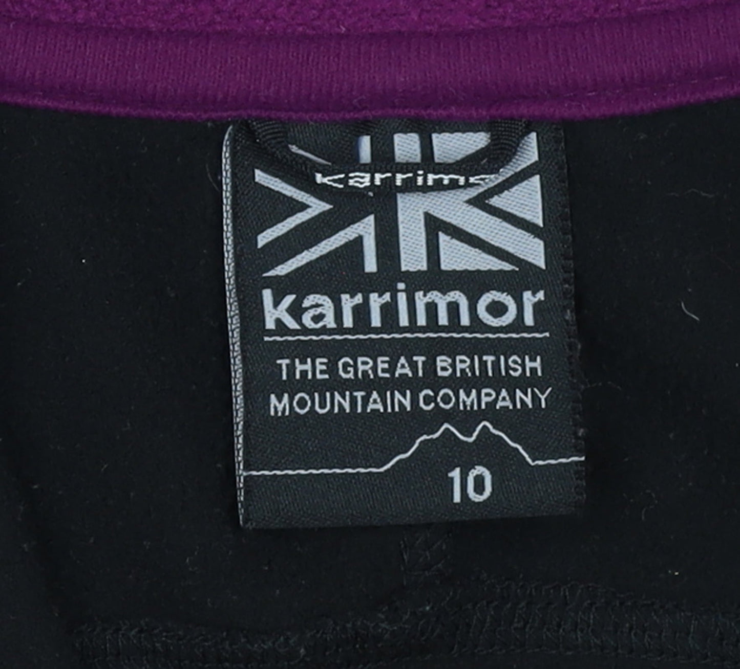 Womens UK Size 10 Karrimor Black Pullover Sweatshirt
