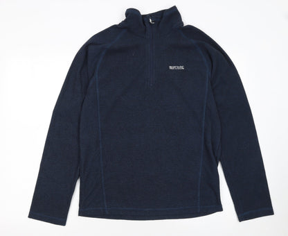 Mens UK Size M Regatta Blue Pullover Sweatshirt