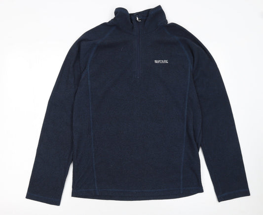 Mens UK Size M Regatta Blue Pullover Sweatshirt