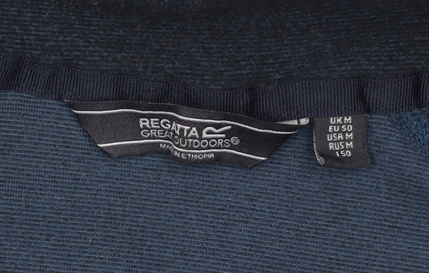 Mens UK Size M Regatta Blue Pullover Sweatshirt