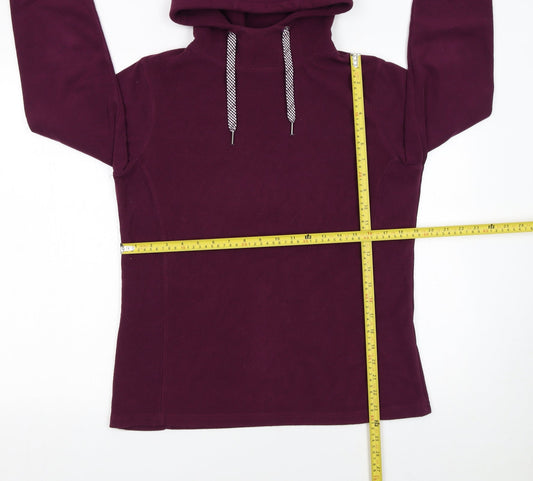 Womens UK Size 12 Mountain Warehouse Red Pullover Hoodie