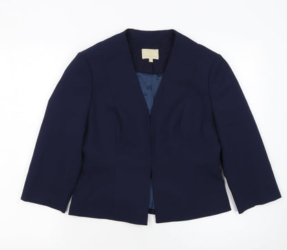 Womens UK Size 10 Jenny Packham Regular Blue Blazer