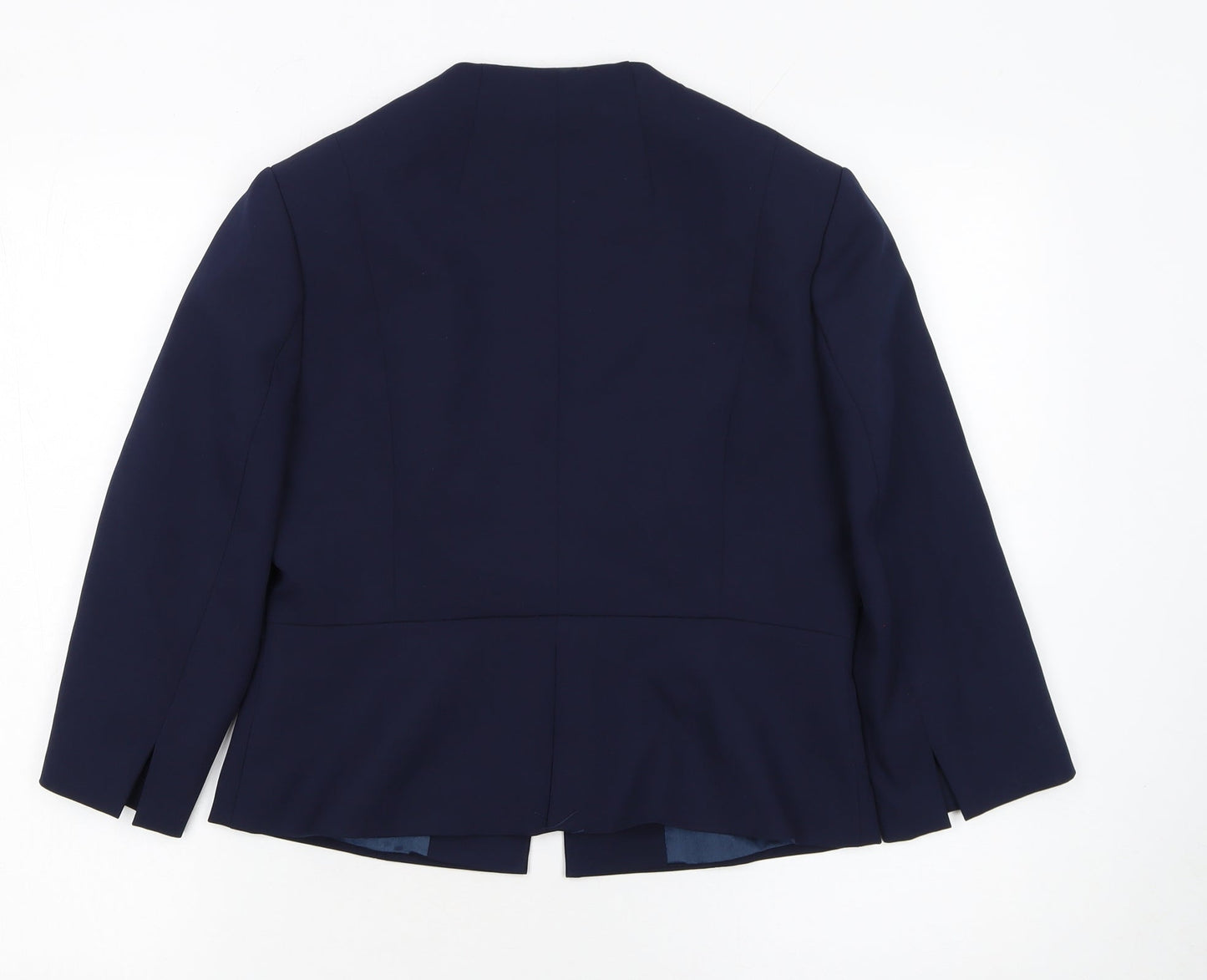 Womens UK Size 10 Jenny Packham Regular Blue Blazer