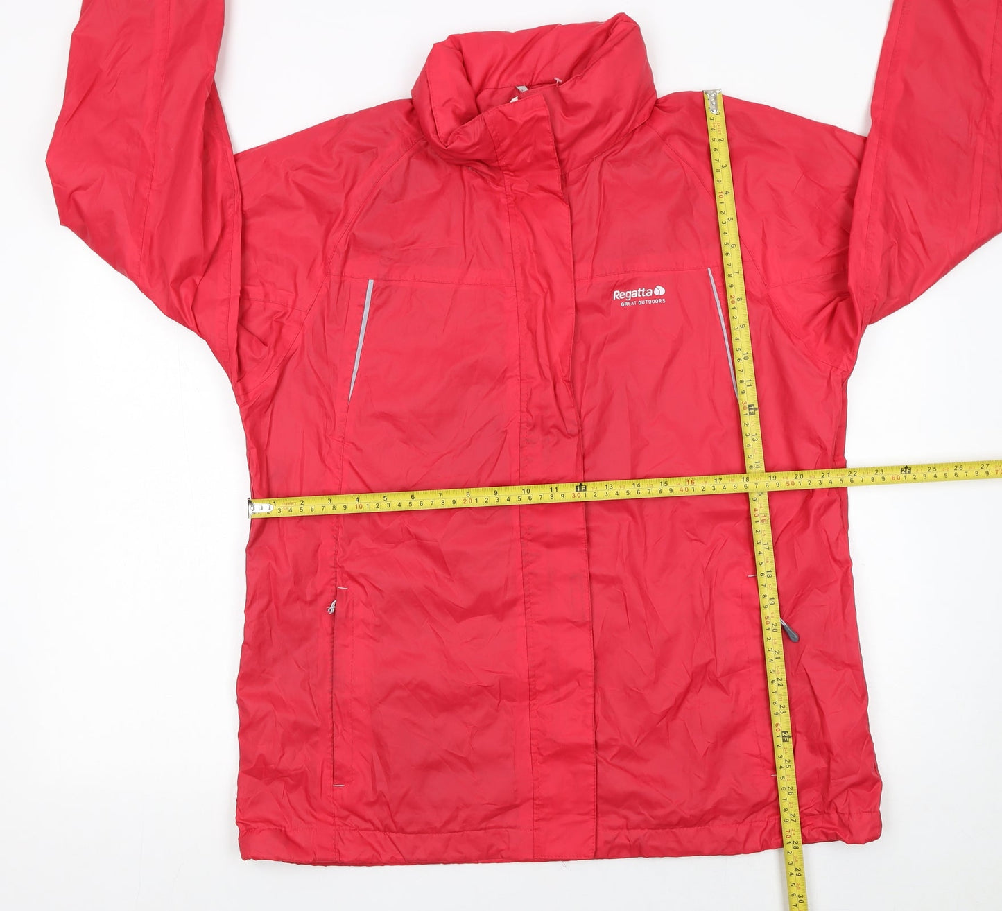 Womens UK Size 16 Regatta Red Rain Coat