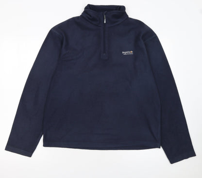 Mens UK Size M Regatta Blue Pullover Sweatshirt