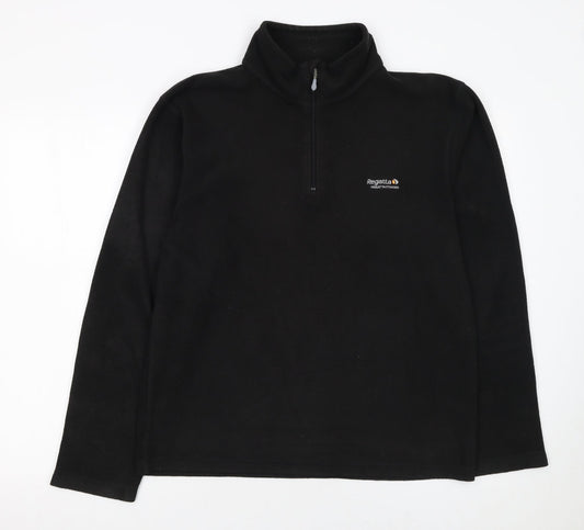 Mens UK Size M Regatta Black Pullover Sweatshirt