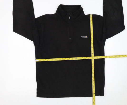 Mens UK Size M Regatta Black Pullover Sweatshirt