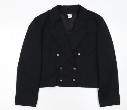 Womens UK Size 16 Etam Regular Black Blazer