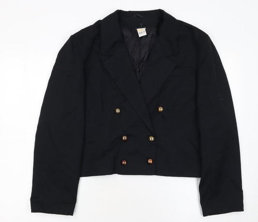 Womens UK Size 16 Etam Regular Black Blazer