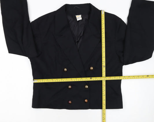 Womens UK Size 16 Etam Regular Black Blazer