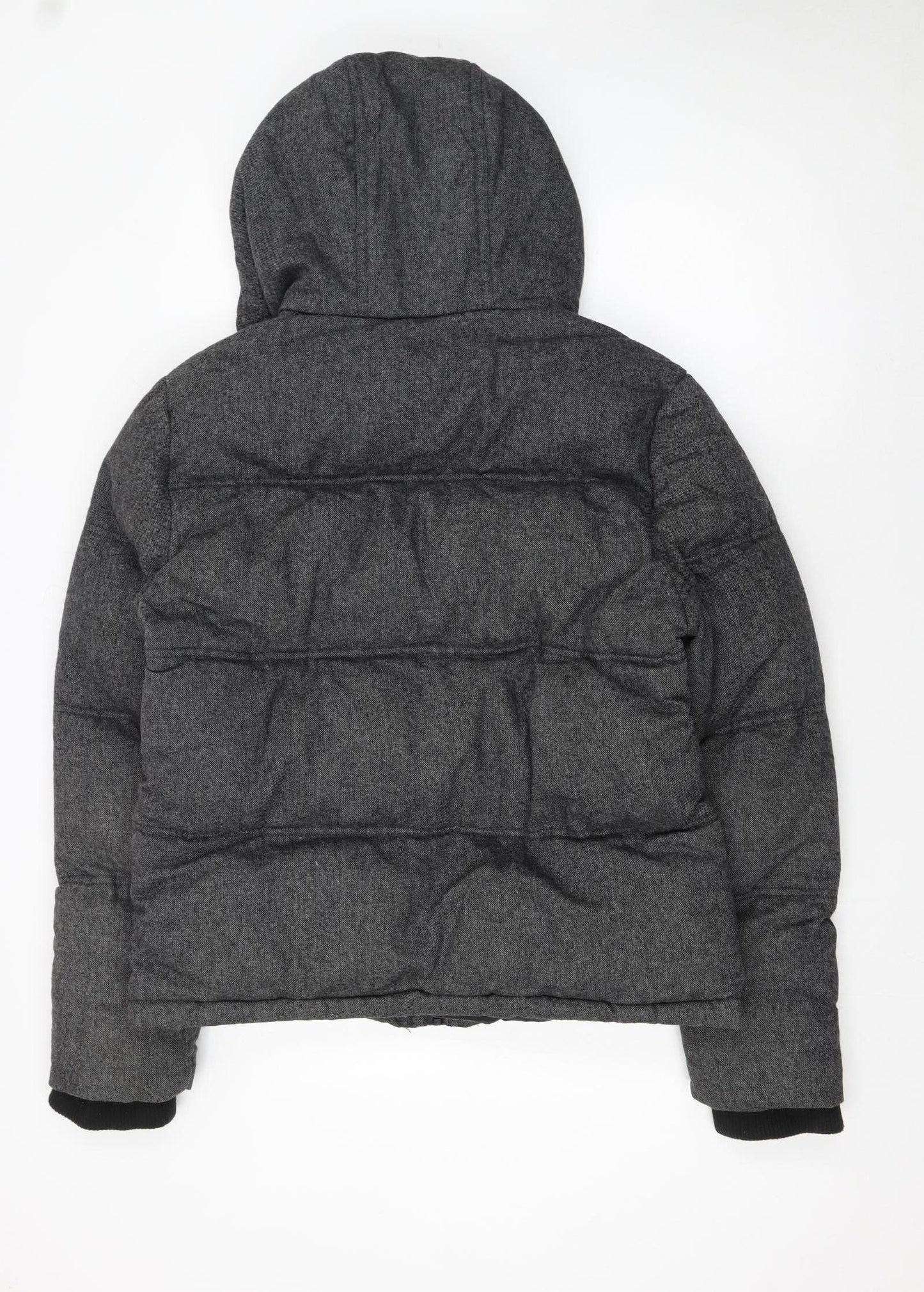 Mens UK Size M Burton Menswear London Grey Puffer Jacket