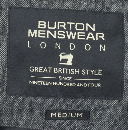 Mens UK Size M Burton Menswear London Grey Puffer Jacket