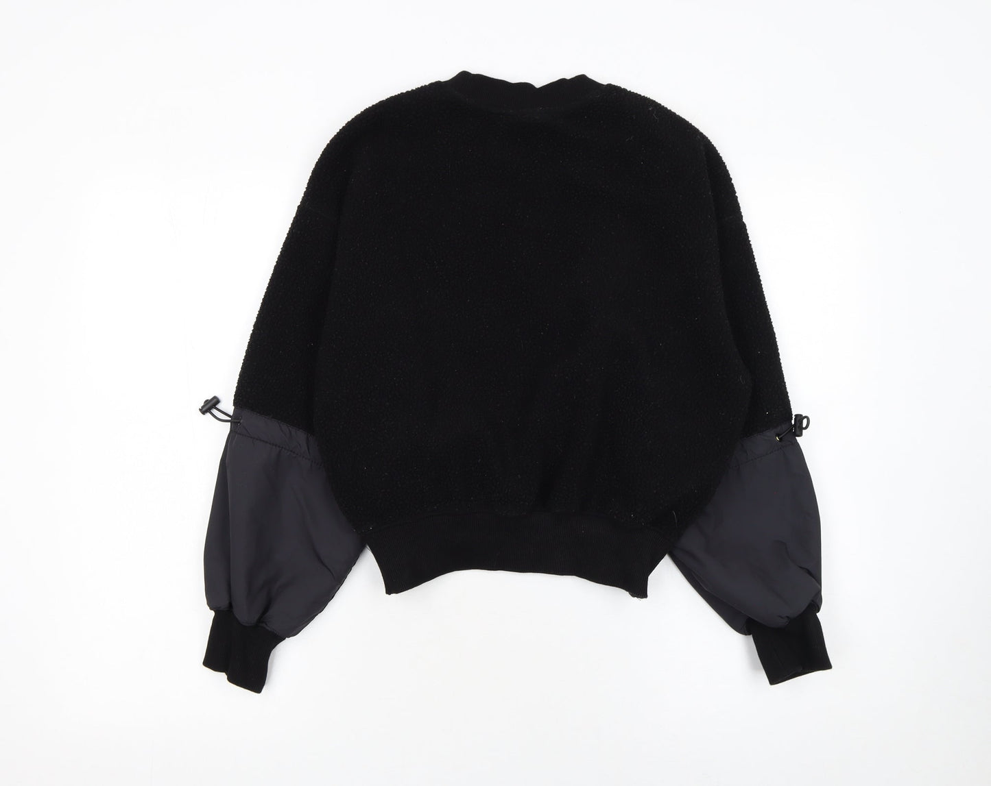 Womens UK Size XS H&M Move Black Pullover Sweatshirt