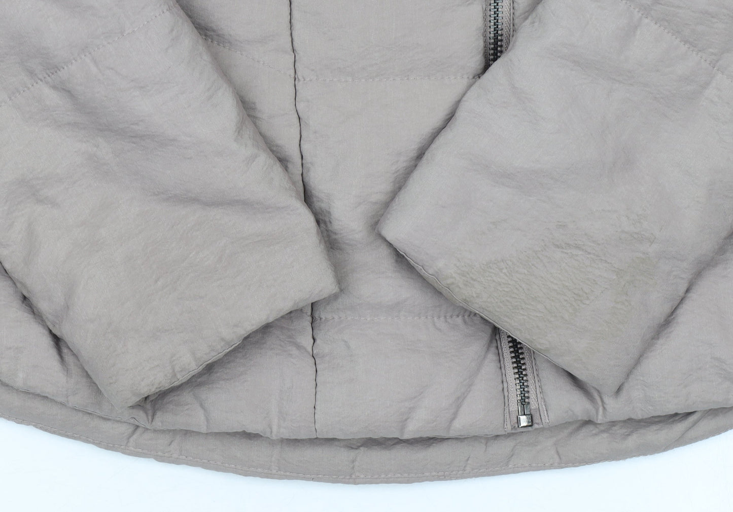 Womens UK Size 8 Laura Ashley Beige Puffer Jacket