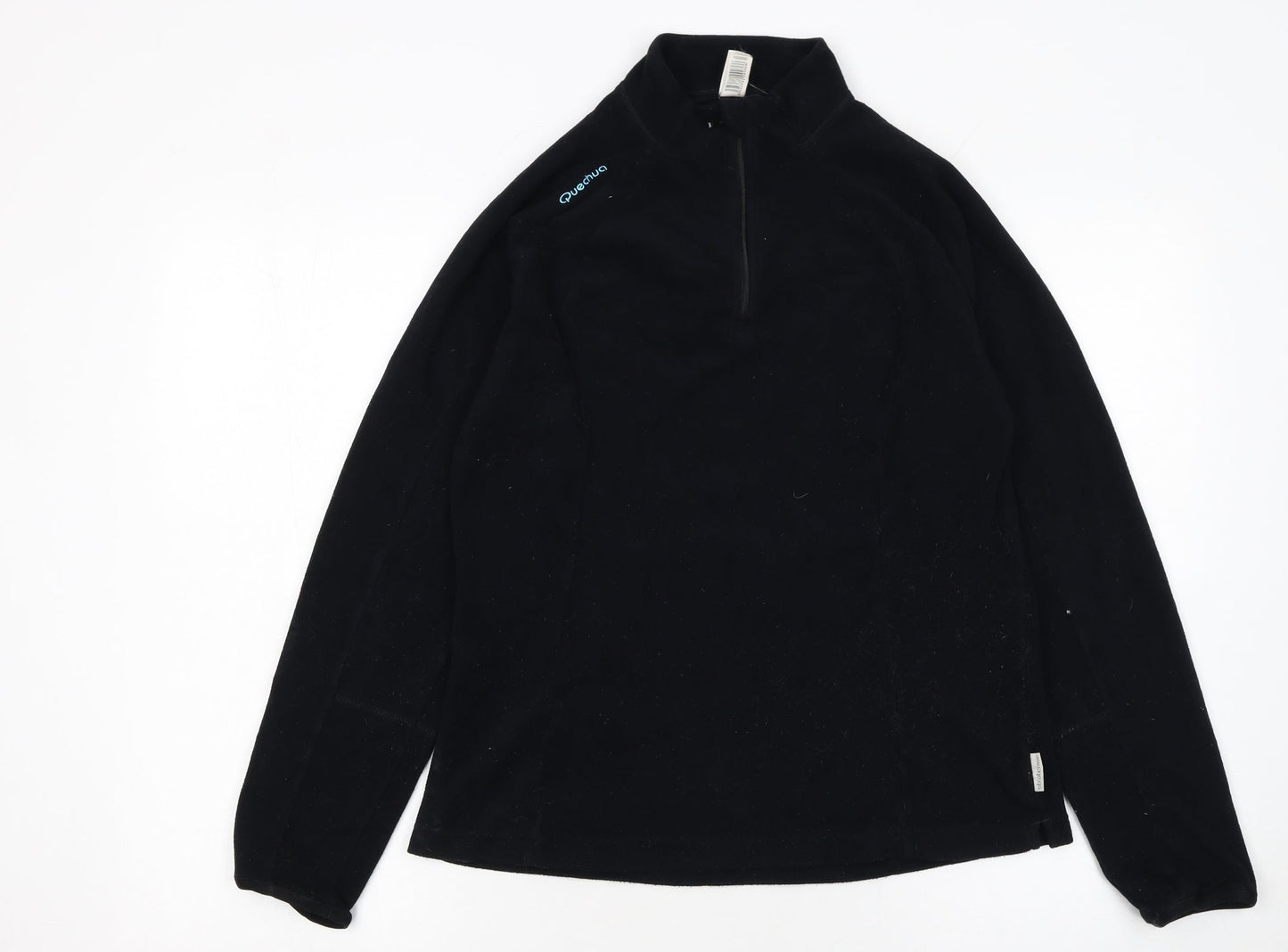 Womens UK Size L Quechua Black Pullover Sweatshirt