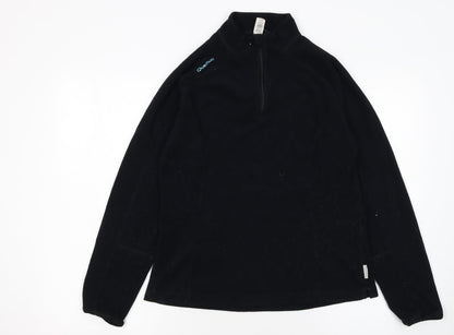 Womens UK Size L Quechua Black Pullover Sweatshirt