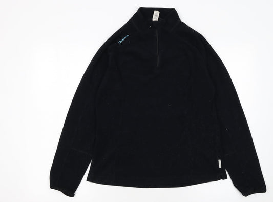 Womens UK Size L Quechua Black Pullover Sweatshirt