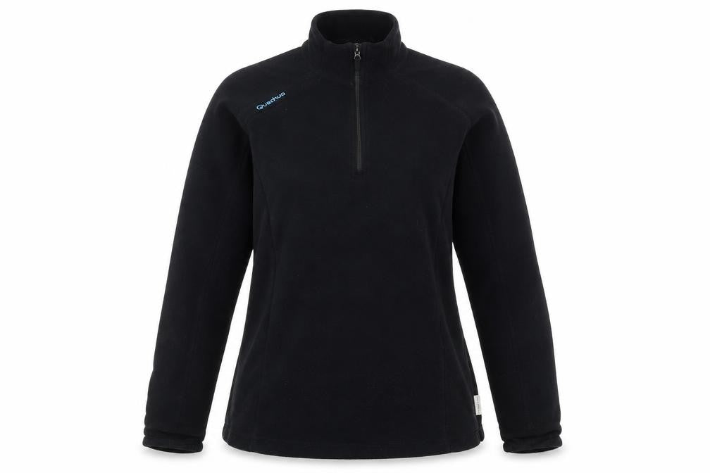 Womens UK Size L Quechua Black Pullover Sweatshirt