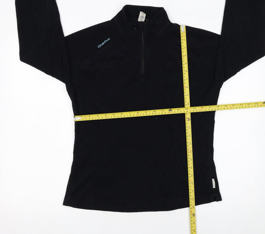 Womens UK Size L Quechua Black Pullover Sweatshirt
