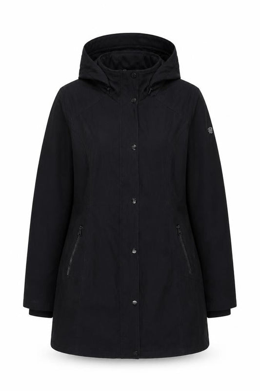 Womens UK Size L Jessica Simpson Black Parka Coat