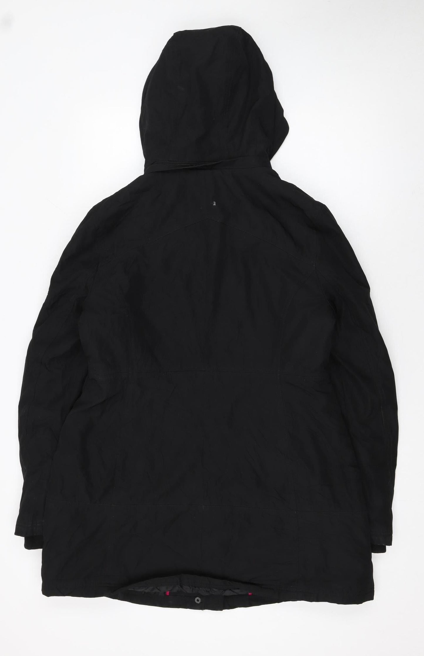 Womens UK Size L Jessica Simpson Black Parka Coat