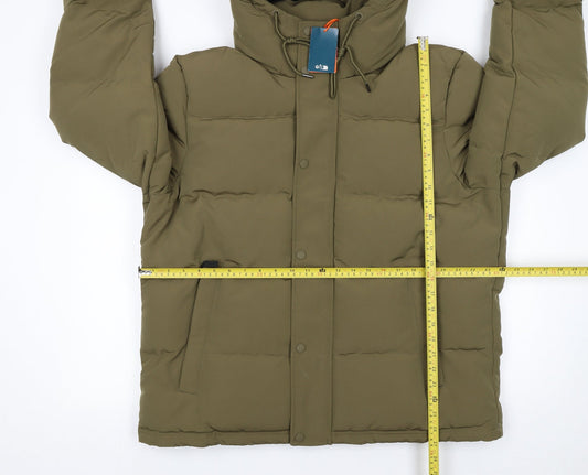 Mens UK Size 2XL Superdry Green Puffer Jacket