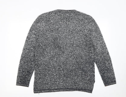 Womens UK Size L Paramour Grey Cardigan Jumper