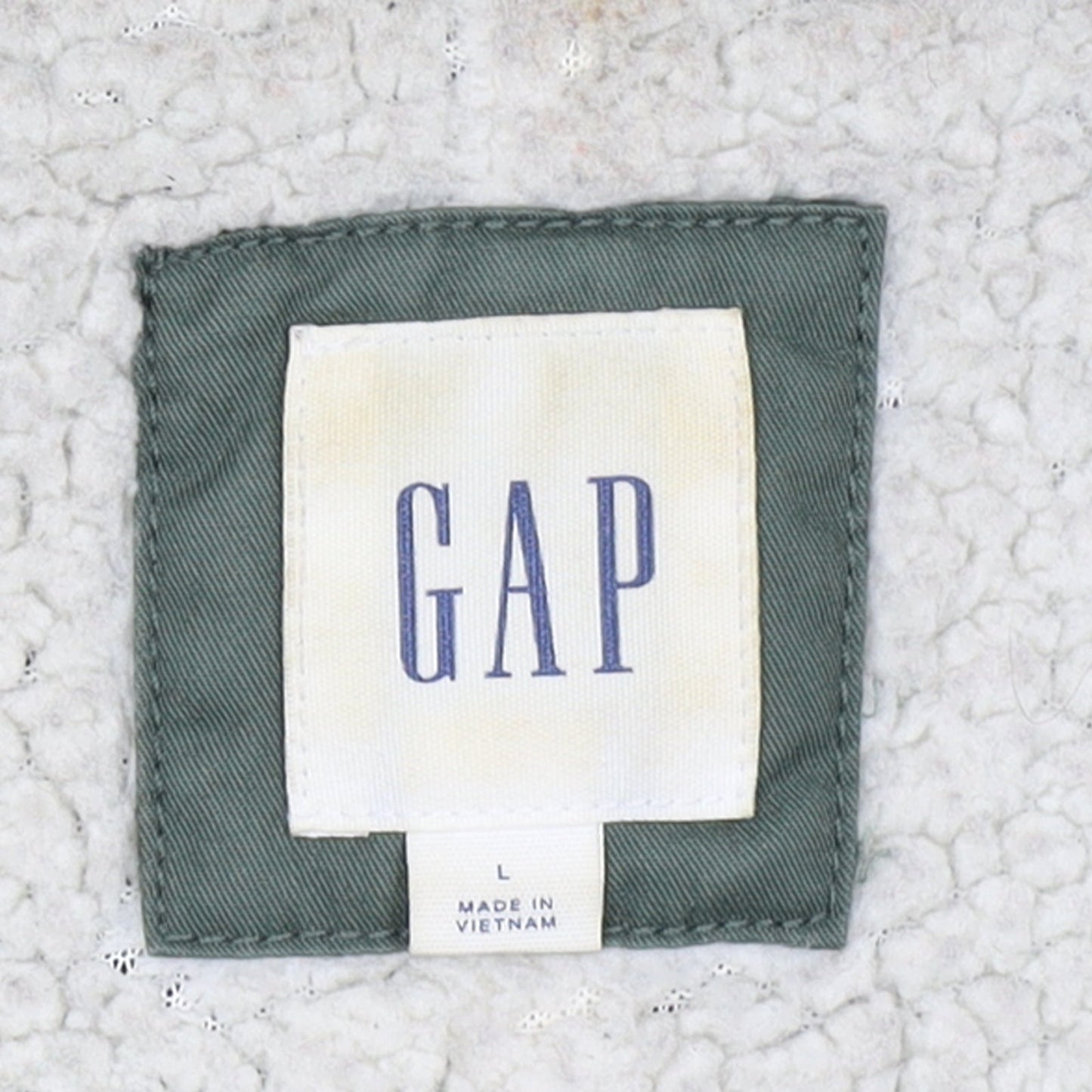 Womens UK Size L Gap Green Parka Coat