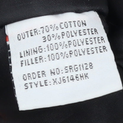 Mens UK Size M H·K·A Black Anorak Coat